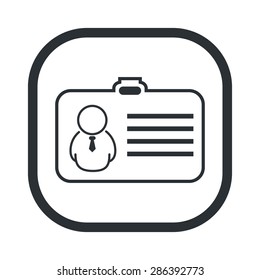 illustration of vector office modern icon in design