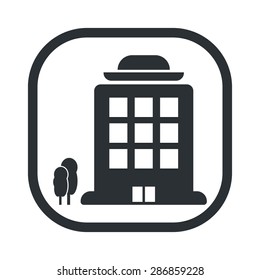 illustration of vector office modern icon in design