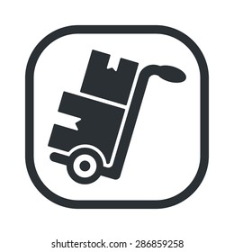 illustration of vector office modern icon in design