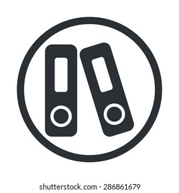 illustration of vector office modern icon in design