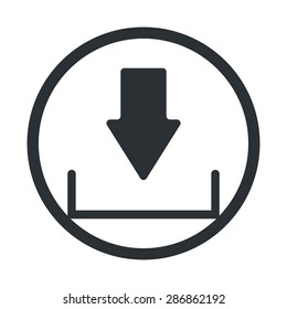 illustration of vector office modern icon in design