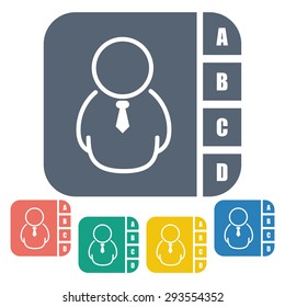 illustration of vector office modern icon in design