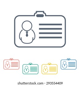 illustration of vector office modern icon 