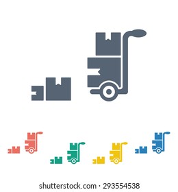illustration of vector office modern icon 