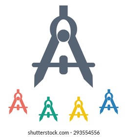 illustration of vector office modern icon in design