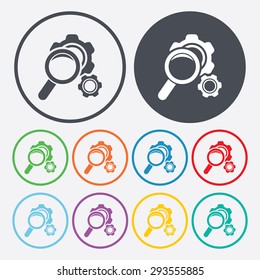 illustration of vector office modern icon 