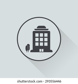 illustration of vector office modern icon 
