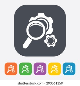 illustration of vector office modern icon 