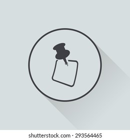 illustration of vector office modern icon 