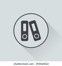 illustration of vector office modern icon 