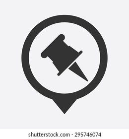 illustration of vector office modern icon in design