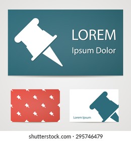 illustration of vector office modern icon in design