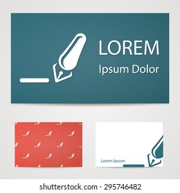 illustration of vector office modern icon in design