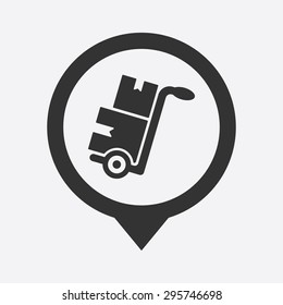 illustration of vector office modern icon in design