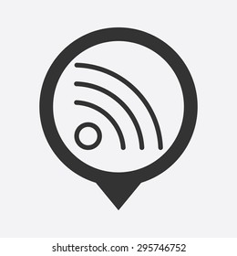 illustration of vector office modern icon in design