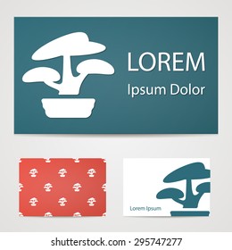 illustration of vector office modern icon in design