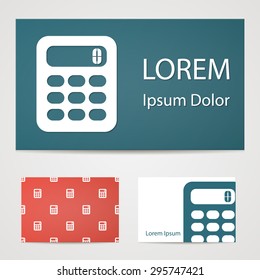 illustration of vector office modern icon in design