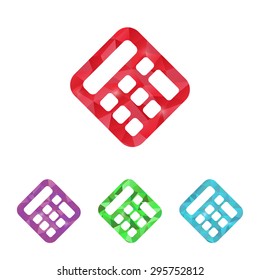 illustration of vector office modern icon in design