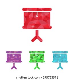 illustration of vector office modern icon in design