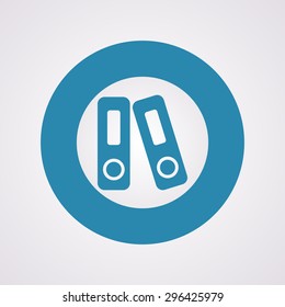 illustration of vector office modern icon in design