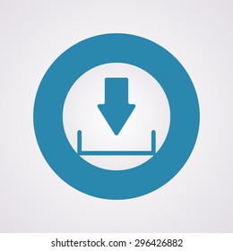 illustration of vector office modern icon in design