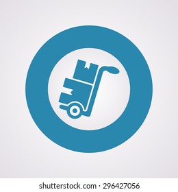 illustration of vector office modern icon in design