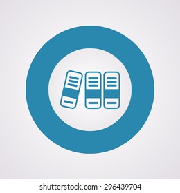 illustration of vector office modern icon in design