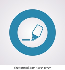illustration of vector office modern icon in design