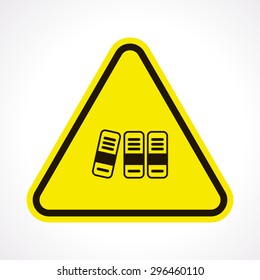 illustration of vector office modern icon in design