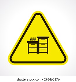 illustration of vector office modern icon in design