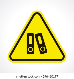 illustration of vector office modern icon in design