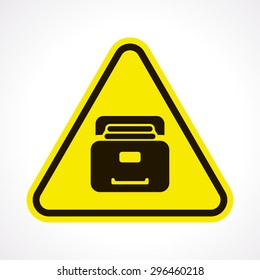illustration of vector office modern icon in design