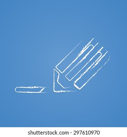 illustration of vector office modern icon in design