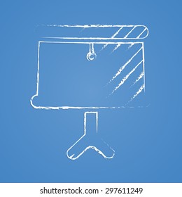illustration of vector office modern icon in design