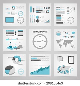 illustration of vector office modern icon in design