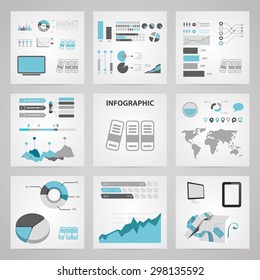 illustration of vector office modern icon in design
