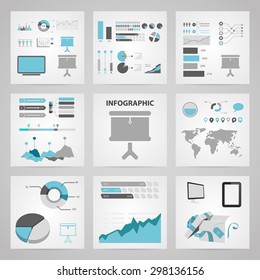 illustration of vector office modern icon in design