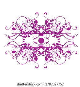Illustration vector ornamental, vector, symbol, icon, abstract