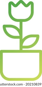 illustration vector plant gradient line style. More items by vector squad. pixel perfect.