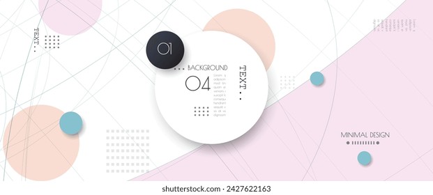Ilustración vector póster. Diseño gráfico moderno minimalista con forma geométrica abstracta, patrón ondulado de líneas de onda y color degradado. Arte creativo, fondo blanco para la cubierta, banner de negocios