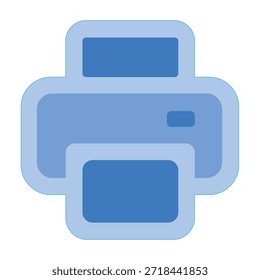 Illustration vector of Printer Icon - Dual Tone Icon	