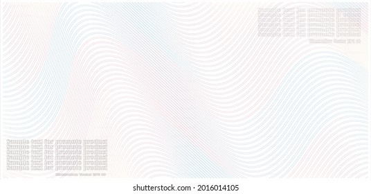 Ilustración Líneas de color arco iris vectorial con fondo de letra Lucky y muestra de texto en el terreno para promover el fondo del producto,EPS 10.