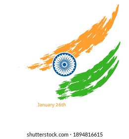 Illustration vector republic day India