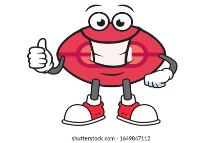 
Illustration Vector of rugby cartoon characters flat design Perfect for T Shirt design,logo,sticker 