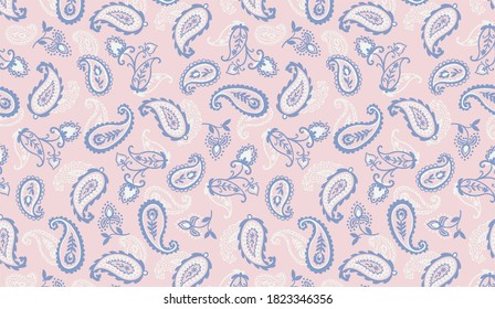 Illustration Vector of Seamless Design Used For Rotary Printing 