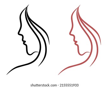 Illustration vector set icon of beauty 