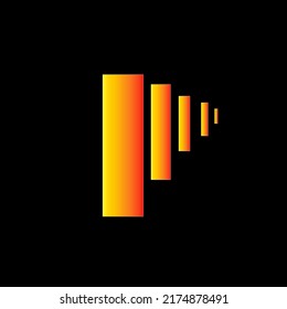 Illustration Vector Of Signal Power Fit For Signal Icon, Chart Icon Etc.