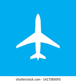 Illustration vector simple flight icon