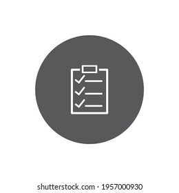illustration vector simple note text icon. EPS 10