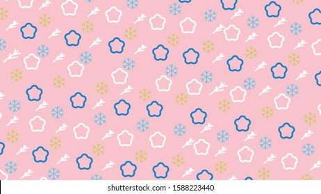 Illustration vector simple pattern design